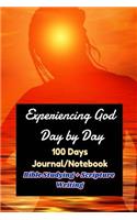 Experiencing God Day by Day: 100 Days of Journal for Scripture Writing and Bible Studying (Journal+notebook)