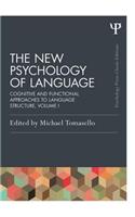 New Psychology of Language, Volume I