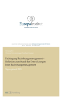 Fachtagung Bedrohungsmanagement - Reflexion zum Stand der Entwicklungen beim Bedrohungsmanagement