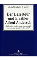 Der Deserteur Und Erzaehler Alfred Andersch