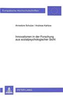 Innovationen in der Forschung aus sozialpsychologischer Sicht