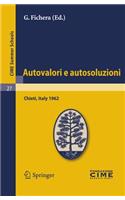 Autovalori e autosoluzioni