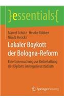 Lokaler Boykott Der Bologna-Reform