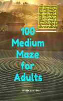 100 Medium Maze for Adults