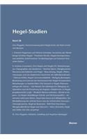 Hegel-Studien / Hegel-Studien