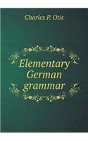 Elementary German grammar