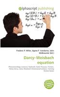 Darcy-Weisbach Equation: (English)