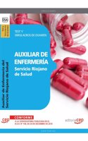 Auxiliar de Enfermeria del Servicio Riojano de Salud. Test y Simulacros de Examen (Coleccion 458) (Spanish Edition)