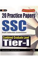 SSC COMBINED GRADUATE LEVEL TIER I 20 PRACTICE PAPERS