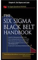 The Six SIGMA Black Belt Handbook, Chapter 6 - Six SIGMA and Lean