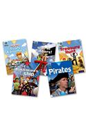 Project X Origins: Gold Book Band, Oxford Level 9: Pirates: Mixed Pack of 5