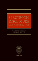 Electronic Disclosure: Law and Practice