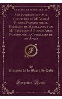 MIS Impresiones y MIS Vicisitudes En Mi Viaje ï¿½ Europa, Pasando Por El Estrecho de Magallanes, y En Mi Escursion ï¿½ Buenos Aires Pasando Por La Cordillera de Los ï¿½ndes (Classic Reprint)