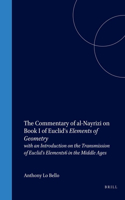 Commentary of Al-Nayrizi on Book I of Euclid's Elements of Geometry