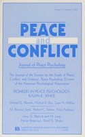 Pioneers of Peace Psychology