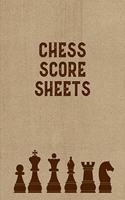 Chess Score Sheets