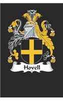 Hovell: Hovell Coat of Arms and Family Crest Notebook Journal (6 x 9 - 100 pages)