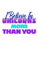 I Believe In Unicorns More Than You