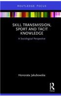 Skill Transmission, Sport and Tacit Knowledge