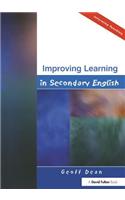 Improving Learning in Secondary English