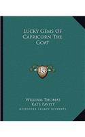 Lucky Gems of Capricorn the Goat