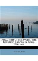 Advanced Check System for Locating Errors in Book-Keeping: (English)