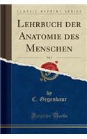 Lehrbuch Der Anatomie Des Menschen, Vol. 1 (Classic Reprint)