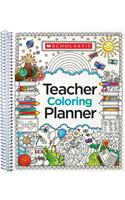 Teacher Coloring Planner