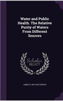 Water and Public Health. The Relative Purity of Waters From Different Sources