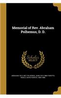 Memorial of Rev. Abraham Polhemus, D. D.
