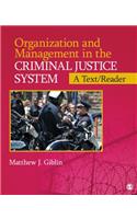 Organization and Management  in the Criminal Justice System