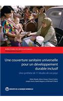 Une Couverture Sanitaire Universelle Pour Un Développement Durable Inclusif