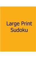 Large Print Sudoku - Moderate Vol. 3: Fun, Easy to Read Sudoku Puzzles