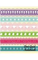 Dot Grid Notebook Cute Pattern