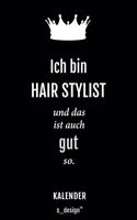 Kalender für Hair Stylisten / Hair Stylist