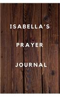 Isabella's Prayer Journal