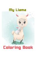 My Llama Coloring Book