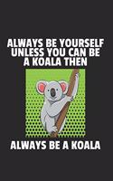 Koala Notizbuch