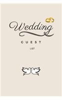 Wedding Guest List