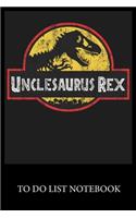 Unclesaurus Rex: To Do & Dot Grid Matrix Checklist Journal Daily Task Planner Daily Work Task Checklist Doodling Drawing Writing and Handwriting & Calligraphy