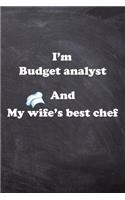 I am Budget analyst And my Wife Best Cook Journal