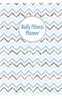 Daily Fitness Planner: Can Track Exercise, Food, Water & Meal Log Book Journal