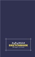 AmyTmy Notebook - Sketchbook - 200 pages - 5 x 8 inch - Matte Cover