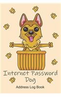 Internet Password Dog Address Log Book