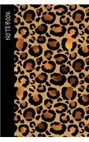Leopard Print Notebook