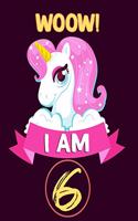 Woow! I am 6: Birthday Journal Happy Birthday 6 Years Old - Journal for kids - 6 Year Old Christmas birthday gift