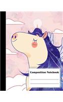 Composition Notebook Cute Unicorn