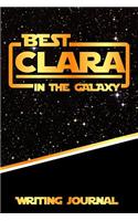 Best Clara in the Galaxy Writing Journal