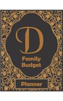 D Family Budget Planner