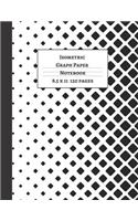 Isometric Graph Paper: Notebook with Grid of Equilateral Triangles 1/4 inch thick, 8.5 X 11, 120 pages